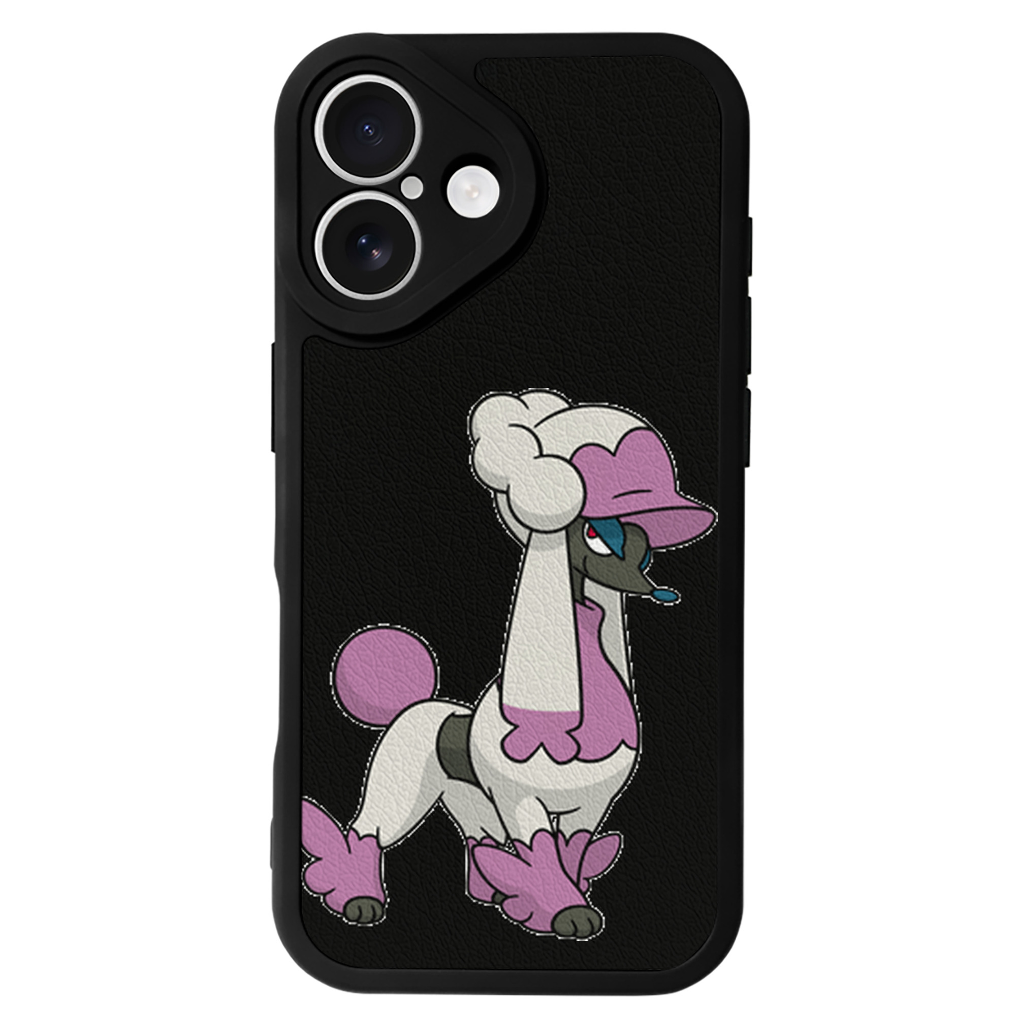 （画像用） ポケットモンスター Pokémon 【iPhone 16シリーズ対応】シリコンスマホケース（レザー調） 材質：シリコン